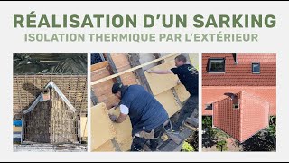 Isolation de toiture par lextérieur  réalisation dun sarking  Alsabrico [upl. by Oiragelo]