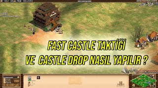 AGE OF EMPİRES II NASIL KOLAY KAZANILIR FAST CASTLE NASIL YAPILIRyeni versiyonu kanala yuklendi [upl. by Lister]