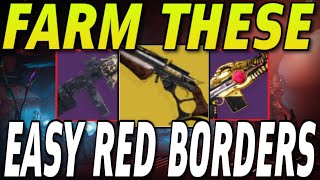 You NEED To Farm These RED BORDERS THIS Week How ANYONE Can SOLO Presage in Season 22 Destiny 2 [upl. by Renruojos]