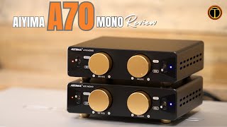 Aiyima A70 Mono Amps Better Than Fosi V3 [upl. by Niowtna]