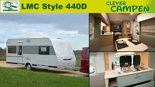 LMC Style 440 D  Neu gestylt für 2023 Der perfekte Camper für zwei  ReviewTest  Clever Campen [upl. by Jobie]