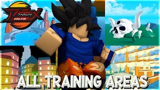 ALL DIMENSIONS NOOB TO PRO ALL TRAINING AREAS IN ANIME FIGHTING SIMULATOR ROBLOX [upl. by Anawit]