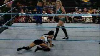 Courtney Taylor Naomi Night amp Liviana vs AJ Lee Aksana amp Savannah FCW 040410 [upl. by Mihsah]