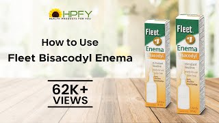 How to Use Fleet Bisacodyl Enema [upl. by Kazue523]