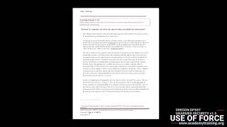 USE OF FORCE Oregon DPSST Unarmed Security v1 5  Prep Course content from ACADEMYTRAININGorg [upl. by Heisel992]