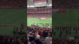 Watching the BC Lions vs Edmonton Elks game from the press box [upl. by Brade435]