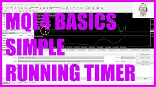 MQL4 TUTORIAL BASICS  126 SIMPLE RUNNING TIMER [upl. by Luehrmann]