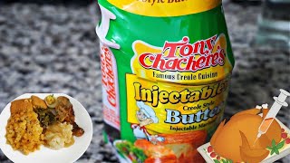 TONY CHACHERES INJECTABLES REVIEW HOW TO EASY CHICKEN RECIPE [upl. by Eeluj]