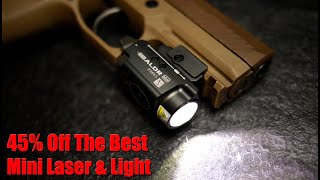 Olight Baldr Mini Weapon Light Laser Combo Review amp 45 Off Sale [upl. by Gnoud146]