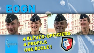 📺 EOGN  4 élèvesofficiers 4 profils une école [upl. by Yrekcaz]