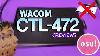 BEST CTL480 Alternative  Wacom CTL472 Tablet Review osu [upl. by Socem]