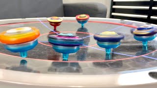 FULL JUMPING BEYS  6WAY SHOT DRIVER Battle Epic SlowMo  Beyblade Burst DB [upl. by Yanetruoc]