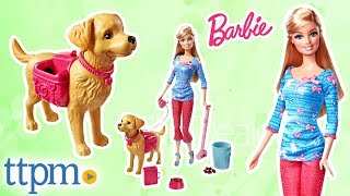 Barbie Potty Trainin Taffy Barbie Doll and Pet from Mattel [upl. by Edy]