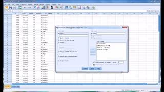 Recoding into Different Variables in SPSS [upl. by Ahsenal]