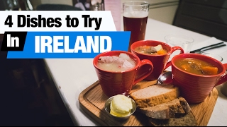 Irish Food Tour  4 Dishes to Try in Ireland Americans try Irish Food [upl. by Wulf]