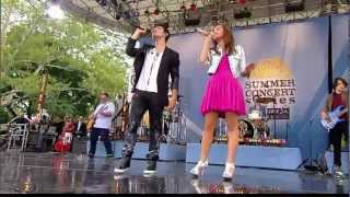 Joe Jonas Demi Lovato Wouldnt Change A Thing GMA 2010 HD [upl. by Onitnerolf]