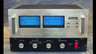 McIntosh MC2500 Massive 500 Watt Stereo Amp [upl. by Perrins]