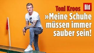 Toni Kroos Interview  Auch Weltmeister haben Ticks [upl. by Stichter]