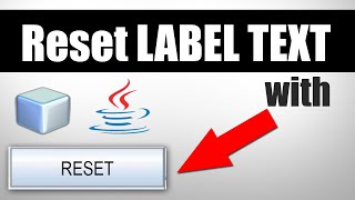Java SWING 37  Change Label Text on Button Click Java Netbeans [upl. by Tatianna707]