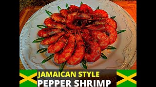 Jamaican style Pepper Shrimp [upl. by Vitek]