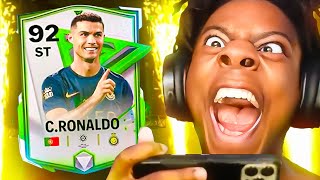 iShowSpeeds FIRST FIFA Mobile 24 Pack Opening [upl. by Anilemrac]