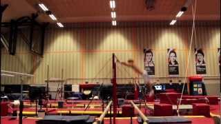 Epke Zonderlands latest insane 24release highbar combo sequence [upl. by Mcnalley897]