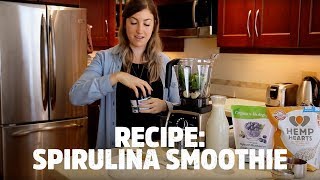 Healthy Breakfast Green Smoothie Recipe  Energizing amp Nutritious [upl. by Aicilaana]