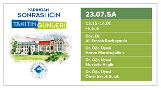 Tanıtım Günleri 2024Hukuk Bölümü [upl. by Eanad]