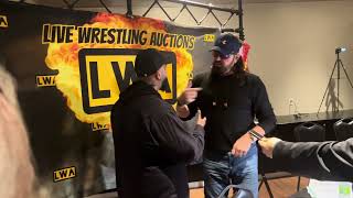 Live Wrestling Auctions with Adam Bomb Event [upl. by Lepp]