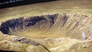 Meteor Crater Barringer Crater Arizona  Route 66 [upl. by Atikir666]