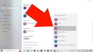 How To Change Your Default Web Browser On Windows [upl. by Trilly255]