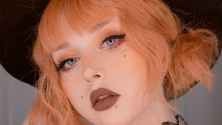 basic witch • autumn makeup tutorial • beauty marks [upl. by Reyotal]