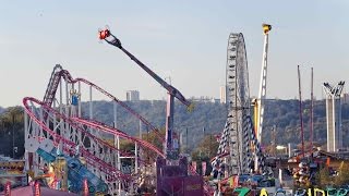 Reportage vidéo fête foraine de Rouen 2014 [upl. by Suoivatco]