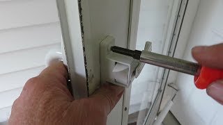 How to change a screen or storm door handle [upl. by Bunow]