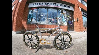 MONZA 24quot BMX CRUISER w SKYWAY Mags Unboxing  Harvester Bikes [upl. by Toomay]