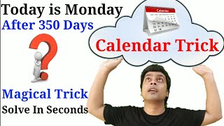 Calendar Trick  Maths Trick  Magical Trick  maths trick by imran sir [upl. by Airdnekal]