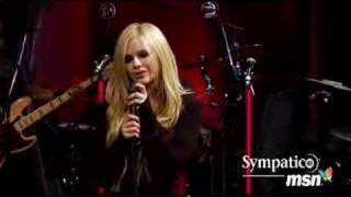 Avril Lavigne  When Youre Gone Live at The Orange Lounge [upl. by Corie]