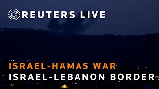 LIVE View of IsraelLebanon border [upl. by Let]