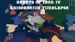 Kaiserreich Timelapse  HOI4 Timelapse [upl. by Adnarrim]