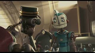 Robots 2005 Incomprehensible Train station announcer FullHD [upl. by Mur66]