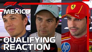 Drivers React After Qualifying  2024 Mexico City Grand Prix [upl. by Ai57]