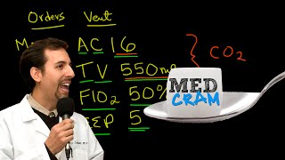 Mechanical Ventilation Explained Clearly by MedCramcom  2 of 5 [upl. by Lledner]