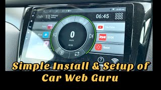 Install amp Setup of Car Web Guru Launcher [upl. by Larina]