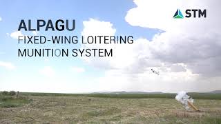 STM  ALPAGU  FixedWing Loitering Munition System [upl. by Sainana]