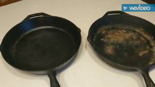 How to Clean Rust Off of Cast Iron [upl. by Bandur]