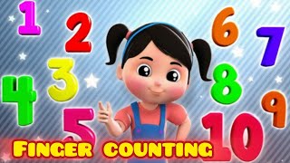 How many fingers   quotFun Finger Counting Rhyme for Kids  Learn to Count with Actionsquot [upl. by Jordanson715]