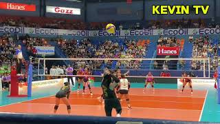 SISI RONDINA vs ERIKA SANTOS  INTENSE GAME [upl. by Selokcin]