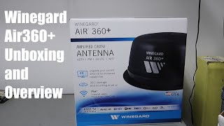 Winegard Air360 Unboxing and Overview  TV  FM Wifi and 4g LTE Antenna Dome [upl. by Culberson165]