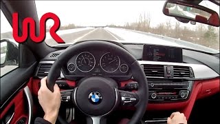 2014 BMW 435i xDrive 6Speed Manual  WR TV POV Test Drive [upl. by Shank]