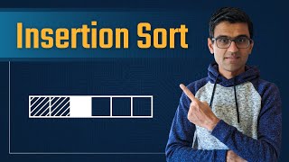 Insertion Sort  Data Structures amp Algorithms Tutorial Python 16 [upl. by Wahl]